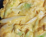朝ごはん♪ごま油香るネギの卵炒め作り方4写真