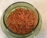 干しえびをミルして投入、えび味噌ラーメン作り方2写真