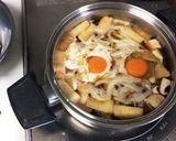 麺つゆで簡単！月見うどん作り方4写真