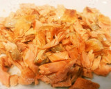 銀鮭の塩焼きとイクラで、鮭イクラご飯作り方2写真