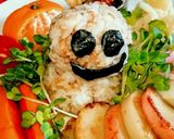 ♡3Dおにぎりアート♡具はお好みで♬作り方12写真