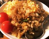 ランチに簡単!!卵チャーハン作り方6写真