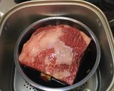 【備忘録】ローストしないローストビーフ作り方4写真