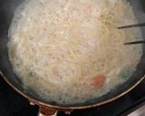 フライパン１つで鮭味噌クリームパスタ♡作り方4写真