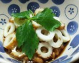 あと一品♪ちくわと納豆の和えもの作り方8写真