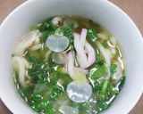 七草あんかけうどん作り方5写真