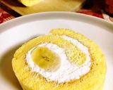 ふんわりバナナロールケーキ作り方14写真