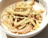 えのきとかまぼこの簡単おつまみ作り方5写真