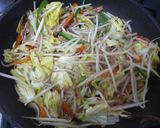 子供も大好き!キャベツともやしの野菜炒め作り方4写真
