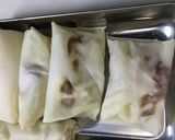 残りのカレーでつくる、カレー餅春巻き作り方4写真