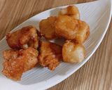モチカラ♡唐揚げ粉で!お餅を揚げちゃお!作り方3写真