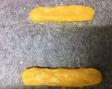 HMで簡単チョコ&ホワイトエクレア作り方2写真