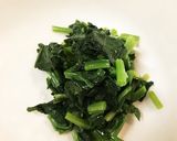 ほうれん草としらすの納豆和え作り方1写真