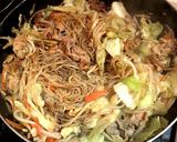 フライパン１つでダイエット焼きそば♪作り方5写真