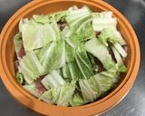 レンジで作る豚肉と白菜のミルフィーユ鍋風作り方2写真