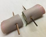 ハム・大葉・クリチのくるくる巻き作り方3写真