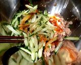 簡単もう一品！ツナきゅうり豆腐サラダ作り方3写真