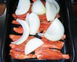 【超簡単】味付鶏肉と蒸し野菜作り方2写真