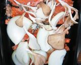 【超簡単】味付鶏肉と蒸し野菜作り方3写真