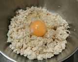 簡単！きのこ餡のれんこん豆腐ハンバーグ♡作り方1写真