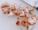 唐揚げでチキンライス作り方1写真