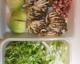 白菜のトロッとクリーム煮作り方1写真