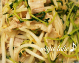 もやしと豆苗の炒め物♪作り方9写真