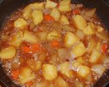 豚挽肉で作る肉じゃが（ほんだし風味）作り方8写真