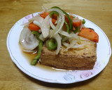 焼き厚揚げの南蛮漬け作り方4写真