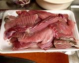 マグロのアラde居酒屋風甘辛煮〜♪作り方1写真