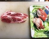 お弁当に！焼肉タレで簡単！カニカマ肉巻き作り方1写真