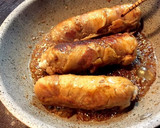 たまらん！チーズinしそちくわの肉巻き♡作り方8写真