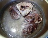 寒い冬撃退！ショウガ入り真鯛のあら煮作り方1写真