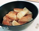フライパンdeみそ大根チーズ焼き作り方3写真