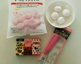 マシュマロのおひなさま作り方1写真