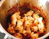 手羽元と茹で卵の梅カレー煮込み作り方10写真