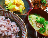 朝ごはん♪ごま油香るネギの卵炒め作り方6写真