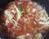 もやしと白菜のミネストローネ作り方4写真