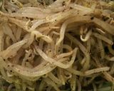 簡単黒ゴマたっぷりもやしのオイスター和え作り方6写真