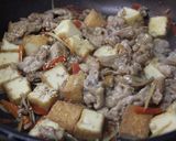 節約うまっ＊豚肉と厚揚げのきんぴらごぼう作り方6写真