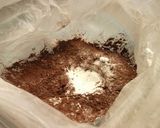 クリームサンド　あんココアブラウニー作り方1写真