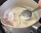タアサイ蒸らし炒め♡カニカマあんかけ作り方7写真