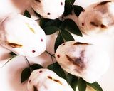 うさぎさんのいちごまんじゅう作り方15写真