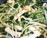 水菜と油揚げの焼き浸し、水分ほぼナシ作り方5写真