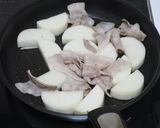 大根と豚肉のみそ炒め作り方3写真