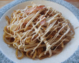 ハムともやしのコスパ焼きそば♪作り方5写真