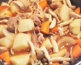 きのこ入り☆肉じゃが☆作り方7写真