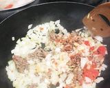 トマト缶で作る簡単ミートスパ(子供も)作り方2写真