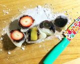 切り餅が大変身！レンジで簡単フルーツ大福作り方10写真