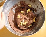バナナたっぷり濃厚チョコパウンドケーキ作り方7写真